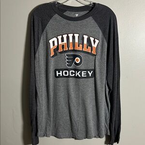 NHL Philadelphia Flyers Fanatics Long sleeve Lightweight Shirt Men’s Size Large
